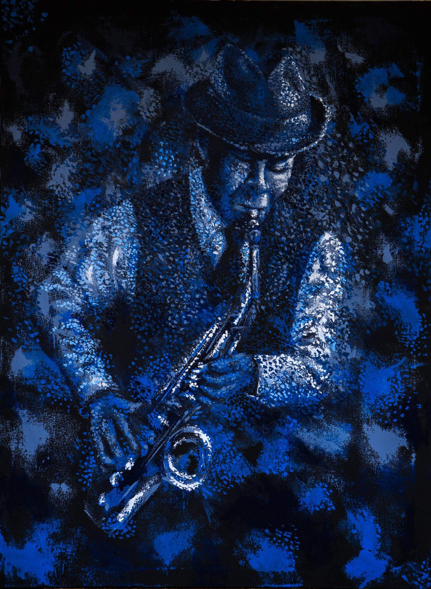 Sax in Blue